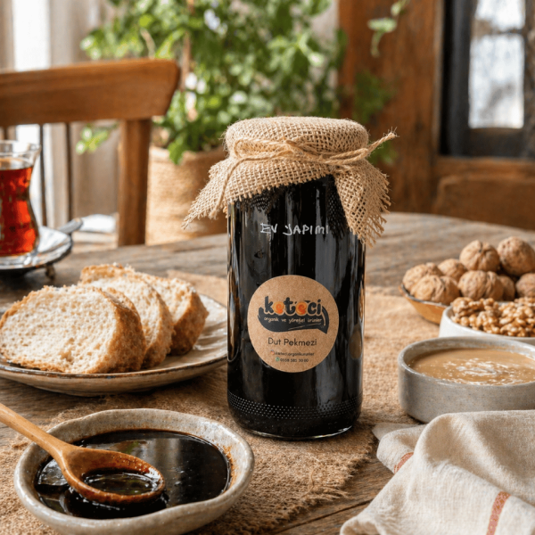 Ev Yapımı İspir Dut Pekmezi - 600 Gr