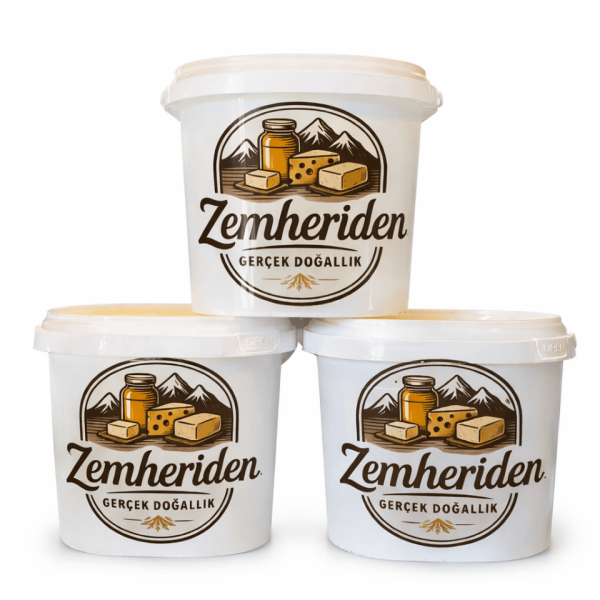 Doğal Tereyağı 1 Kg (İnek Sütü) | Zemheriden
