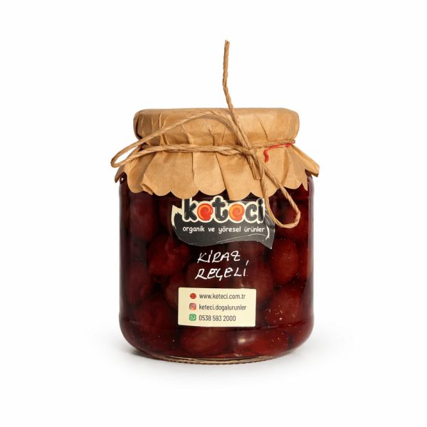 Ev Yapımı Kiraz Reçeli – 400 Gr