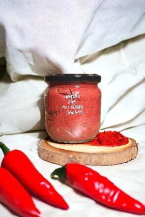 Ev Yapımı Acı Biber Salçası (Hatay Usulü) - 450 Gr