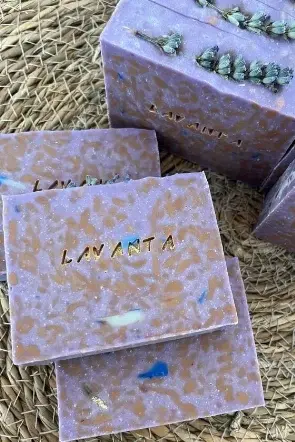 Ev Yapımı Lavanta Sabunu - 100 Gr