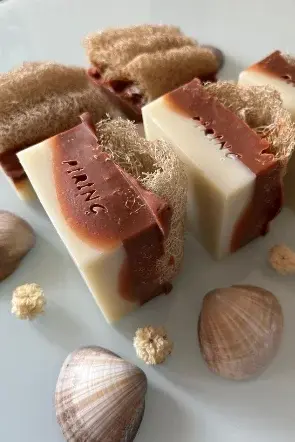 Ev Yapımı Pirinç Sütü Sabunu - 80 Gr