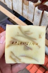 Ev Yapımı Spirulina (Yosun) Sabunu - 100 Gr