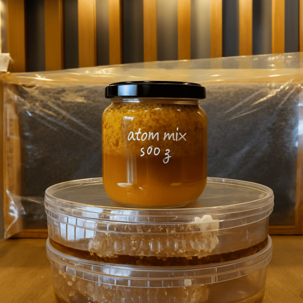 Arı Ürünleri Karışımı 500g (Bal, Polen, Arı Sütü, Perga, Propolis)