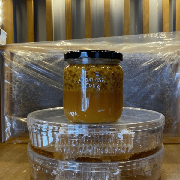 Arı Ürünleri Karışımı 500g (Bal, Polen, Arı Sütü, Perga, Propolis)