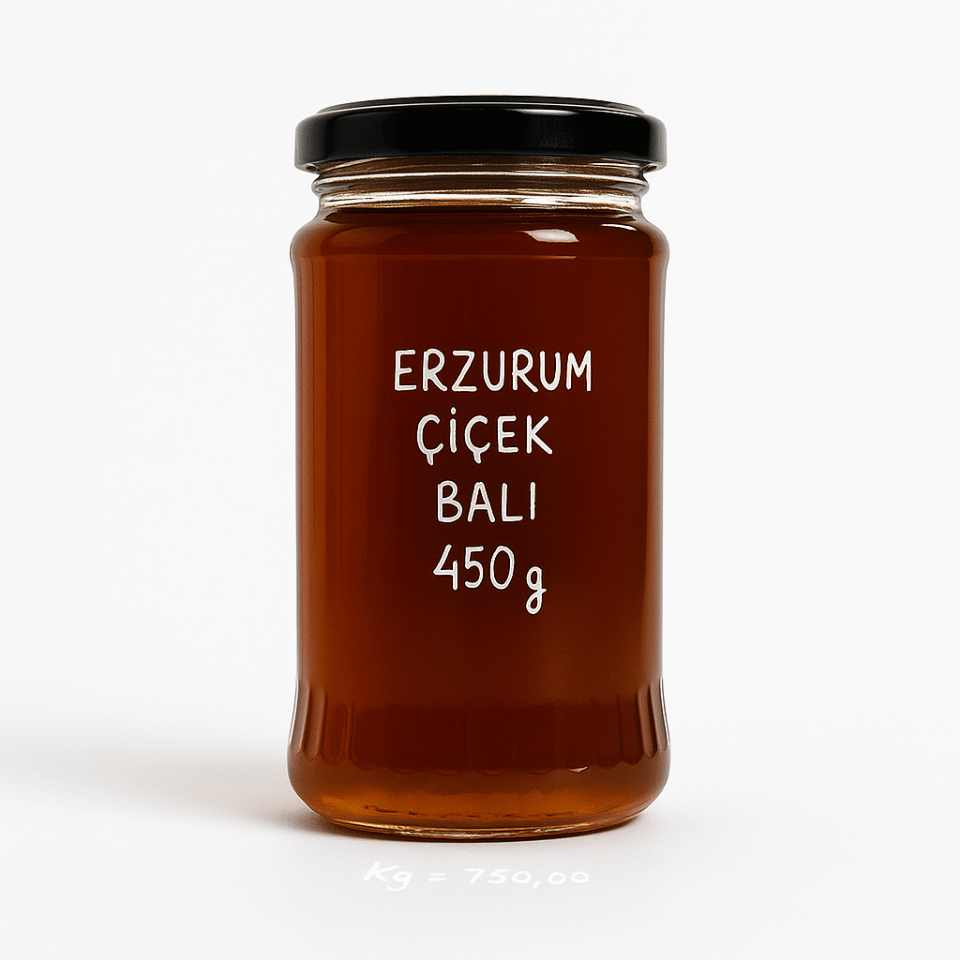 Süzme Çiçek Balı 450g (Erzurum Yaylası)
