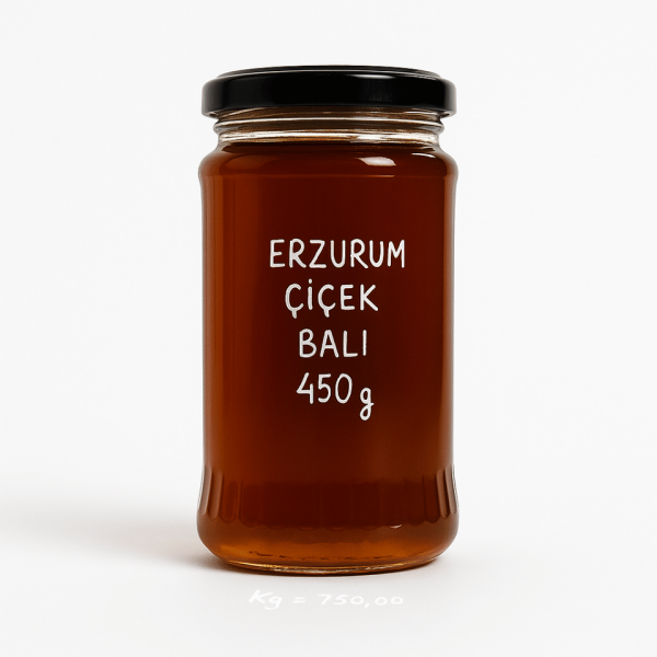 Süzme Çiçek Balı 450g (Erzurum Yaylası)