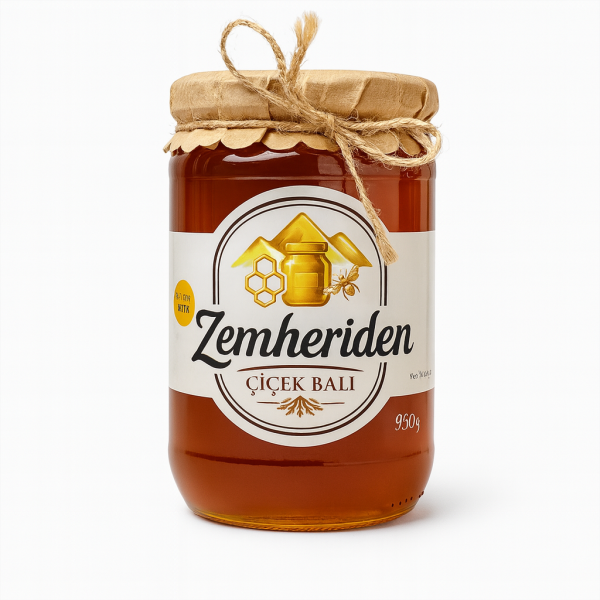 Süzme Çiçek Balı 950g (Erzurum Yaylası)