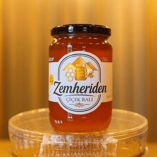 Süzme Çiçek Balı 950g (Hakkari Yüksekova)