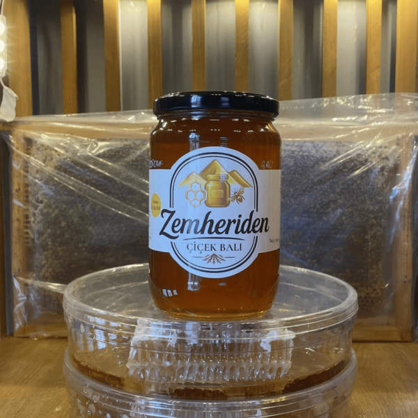 Süzme Çiçek Balı 950g (Hakkari Yüksekova)