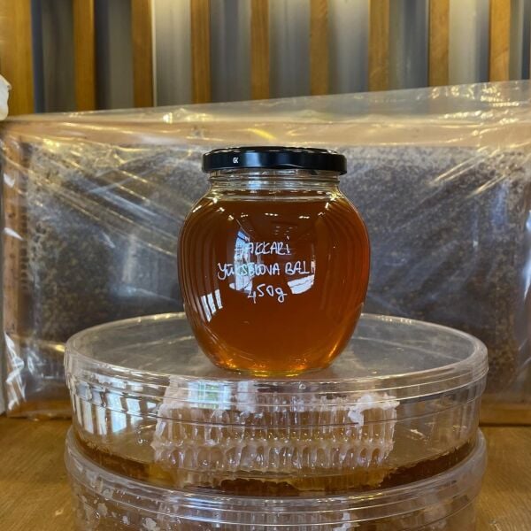 Süzme Çiçek Balı 450g (Hakkari Yüksekova)