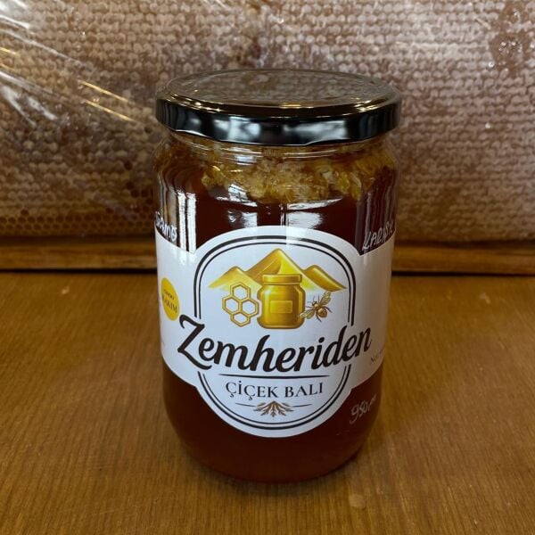 Petekli Süzme Bal 950g (Erzurum Yaylası)