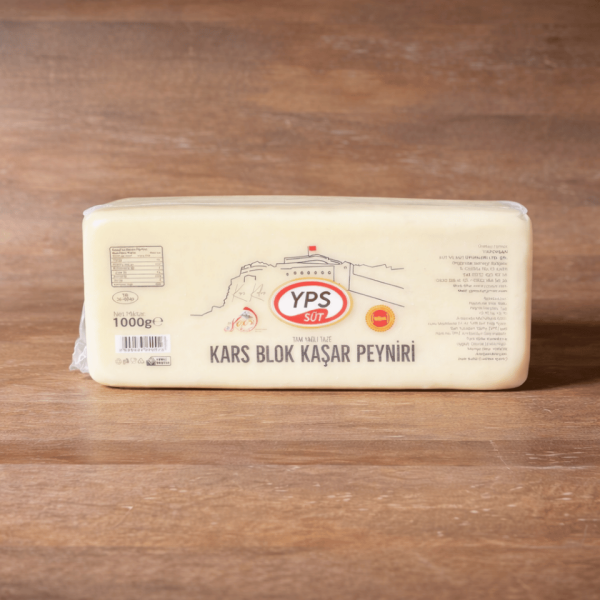 Taze Kaşar Peyniri – 1 Kg (Kars Yöresi, Katkısız)