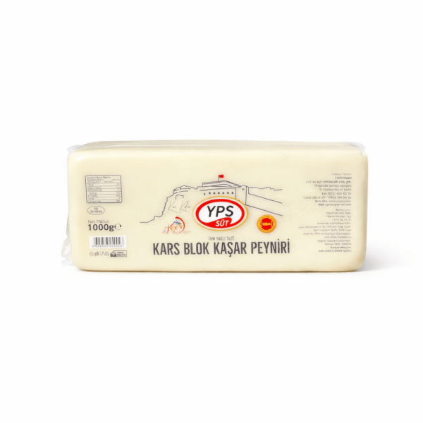 Taze Kaşar Peyniri – 1 Kg (Kars Yöresi, Katkısız)