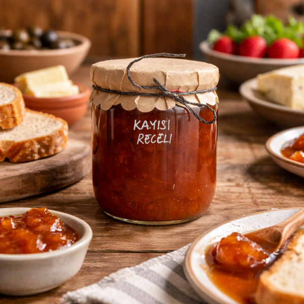 Ev Yapımı Kayısı Reçeli – 500 Gr