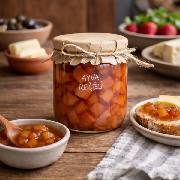 Ev Yapımı Ayva Reçeli – 500 Gr