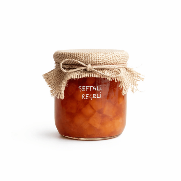 Ev Yapımı Şeftali Reçeli – 500 Gr