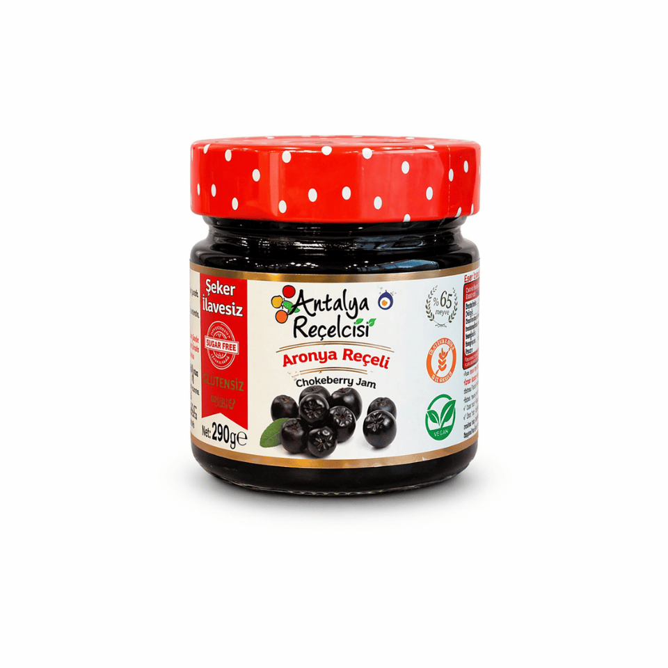 Şekersiz Aronya Reçeli – 290 Gr