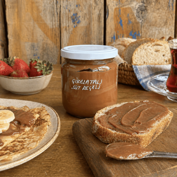 Ev Yapımı Çikolatalı Süt Reçeli – 500 Gr