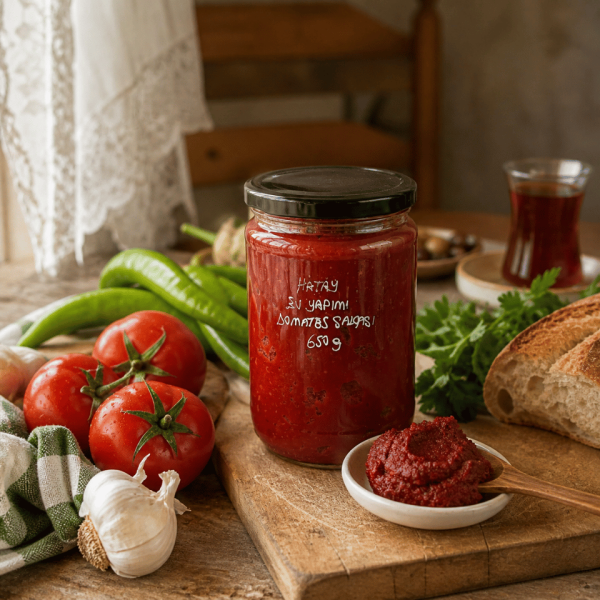 Hatay Ev Yapımı Domates Salçası – 650 Gr