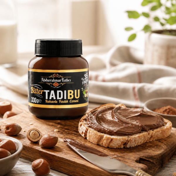 Tadıbu Bitter Kakaolu Fındık Ezmesi – 330 Gr