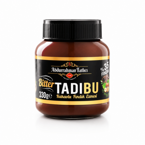 Tadıbu Bitter Kakaolu Fındık Ezmesi – 330 Gr
