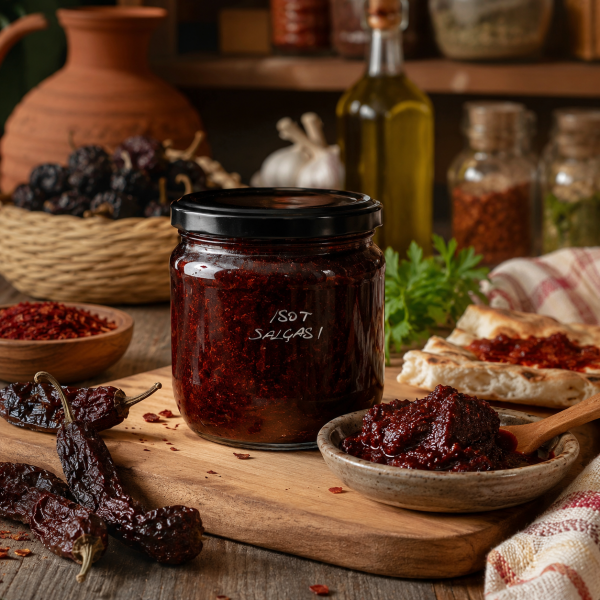Urfa Ev Yapımı İsot Salçası - 450 Gr