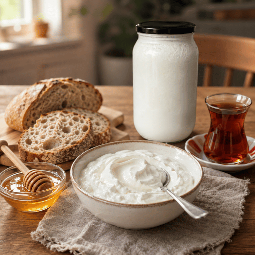Manda Yoğurdu 900 g – Cam Kavanoz